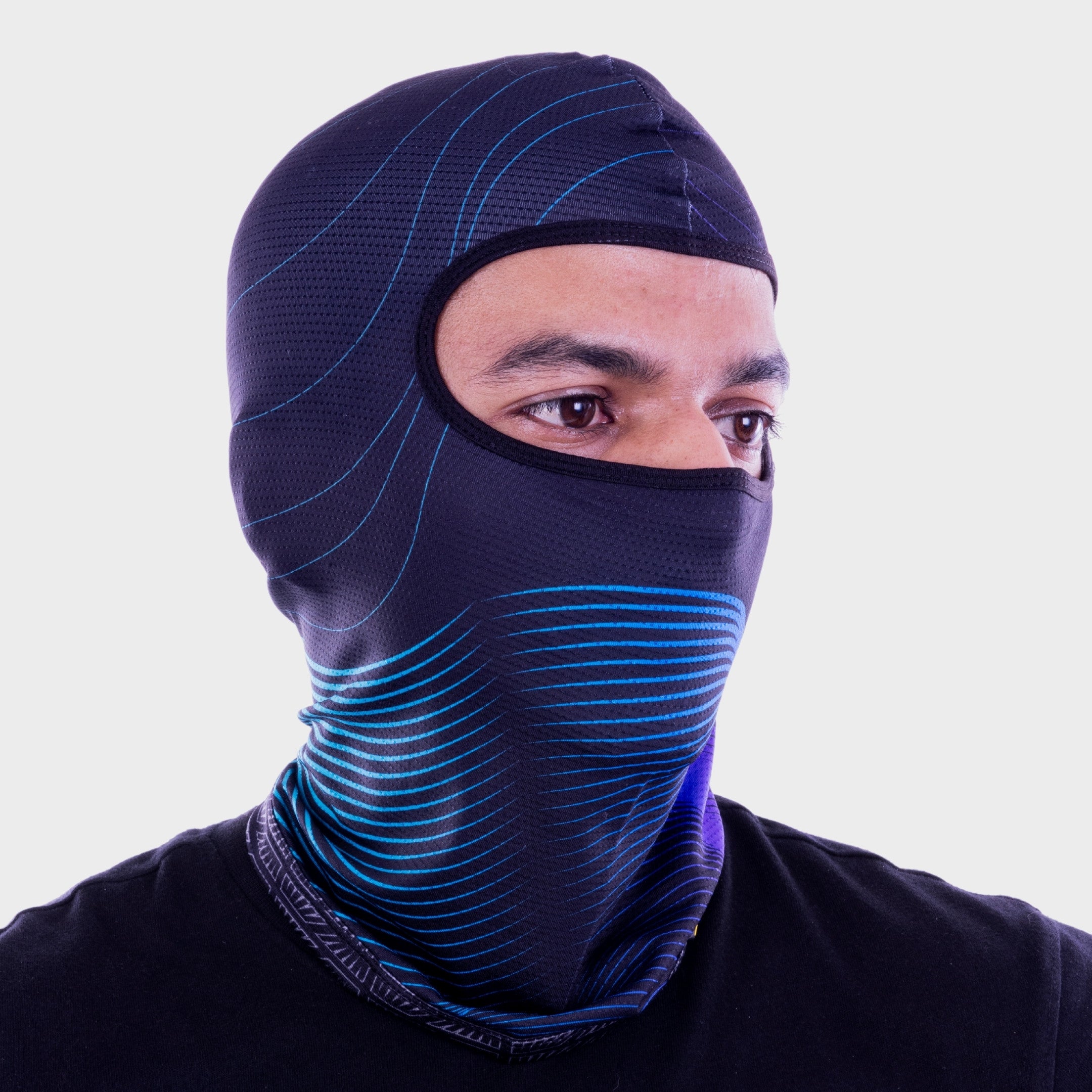 StingRay Slash Cut Balaclava - Tsunami Blue