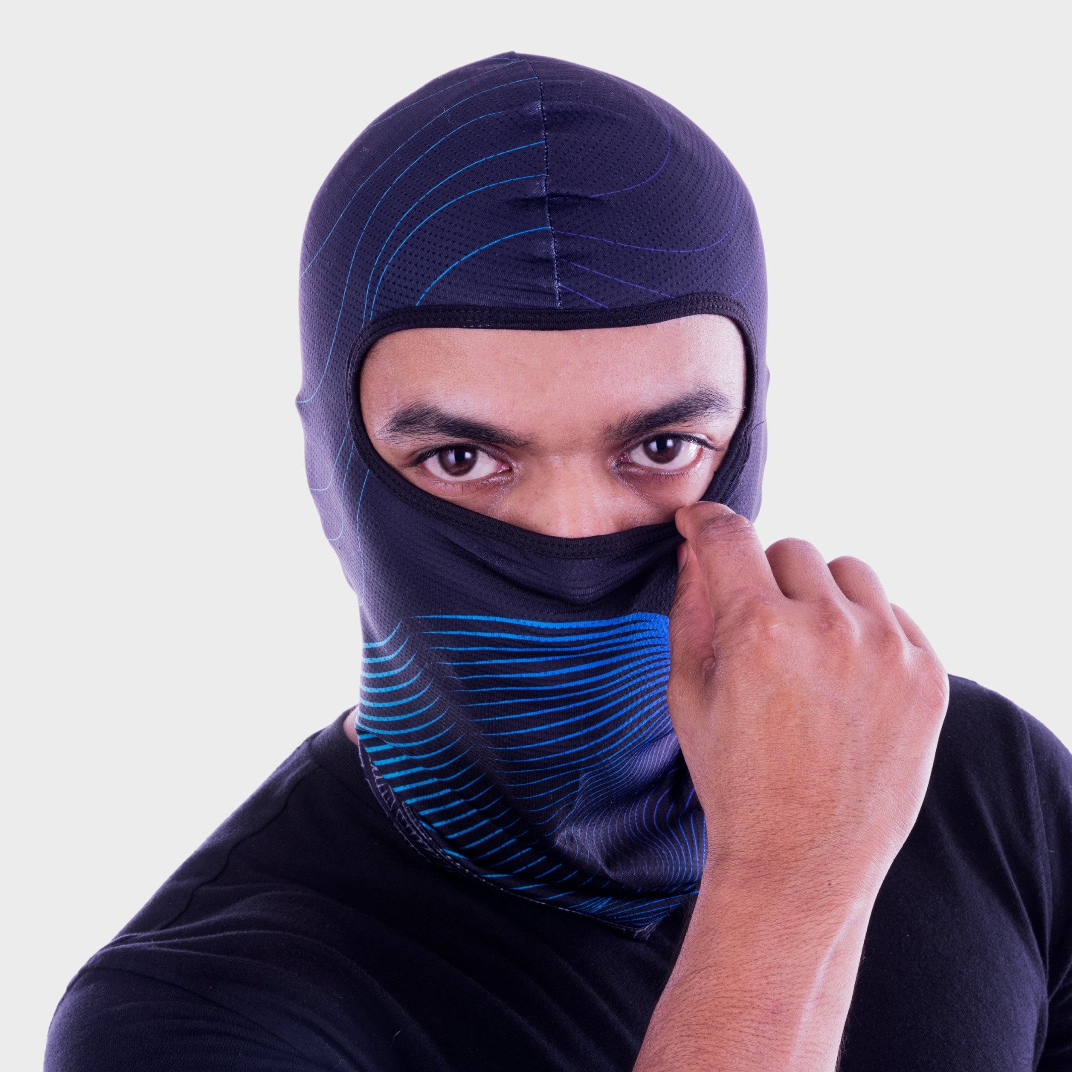 StingRay Slash Cut Balaclava - Tsunami Blue