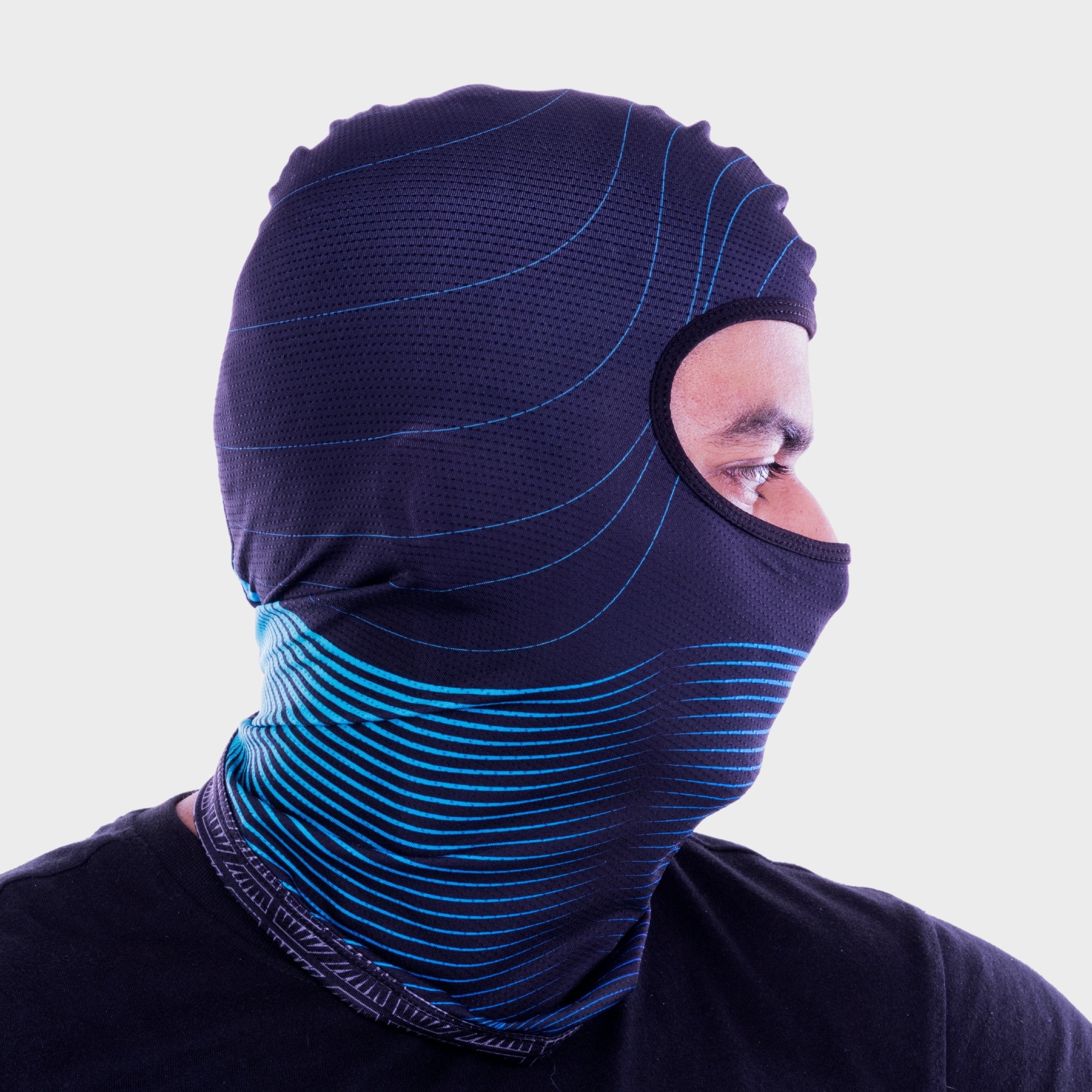 StingRay Slash Cut Balaclava - Tsunami Blue