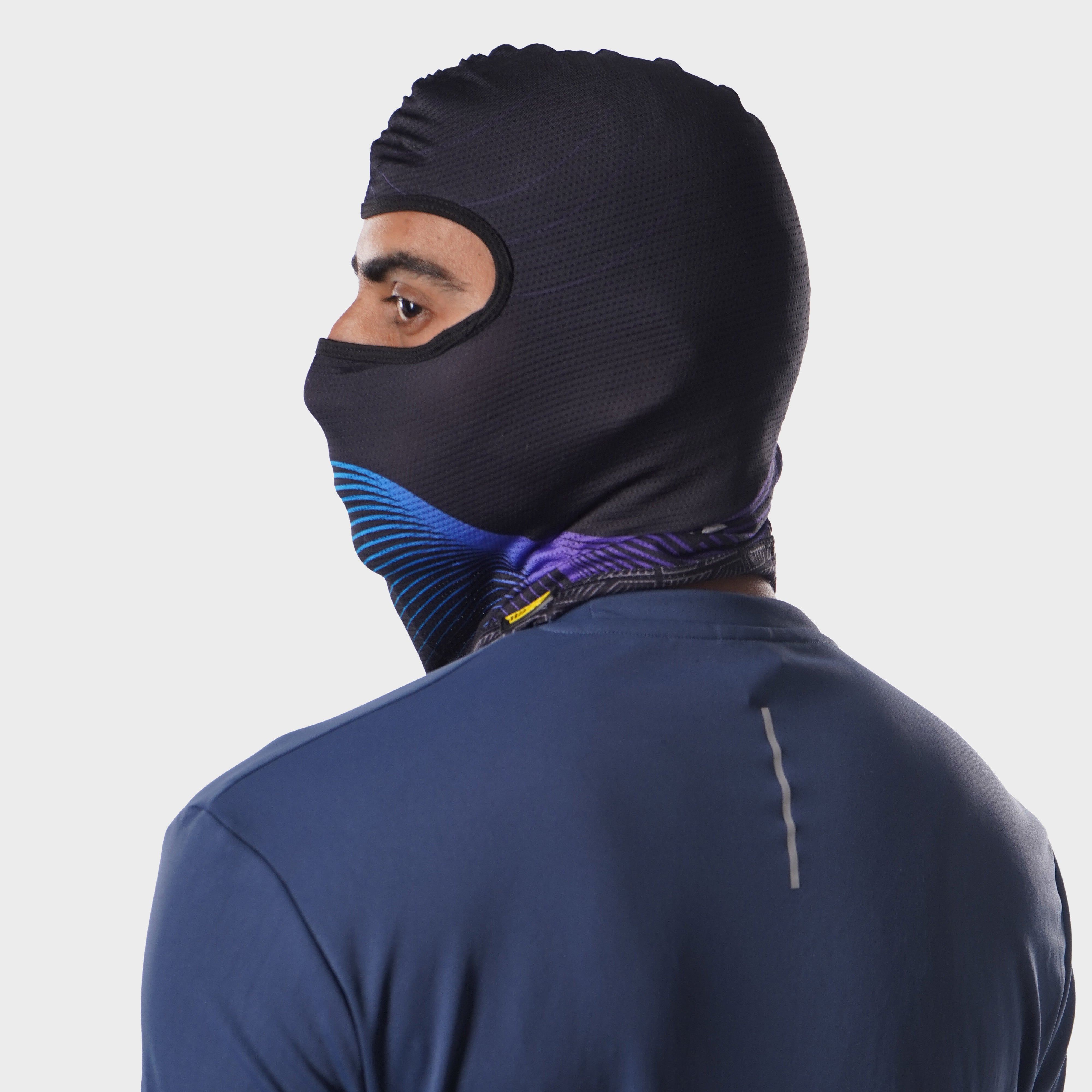 StingRay Slash Cut Balaclava - Tsunami Blue