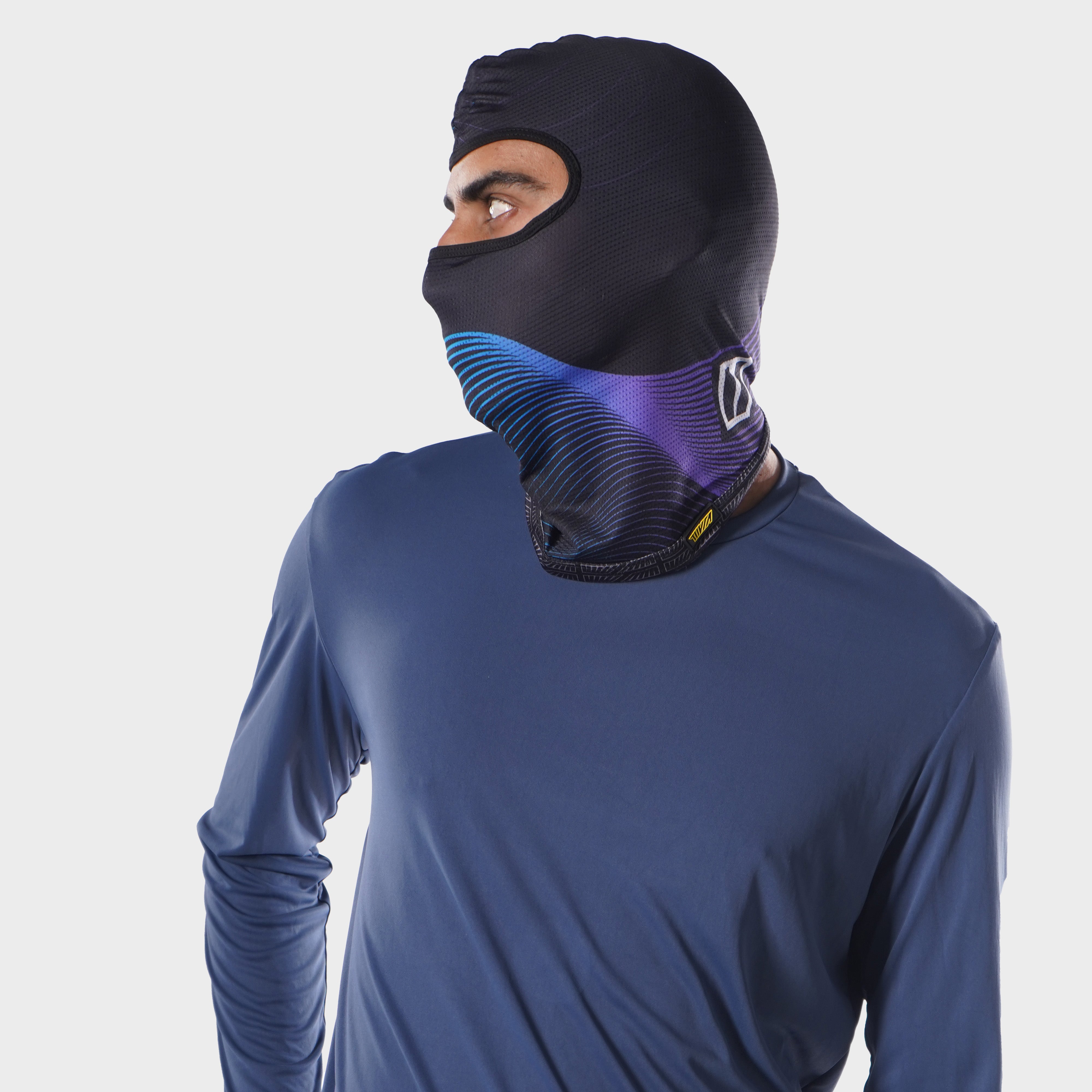 StingRay Slash Cut Balaclava - Tsunami Blue