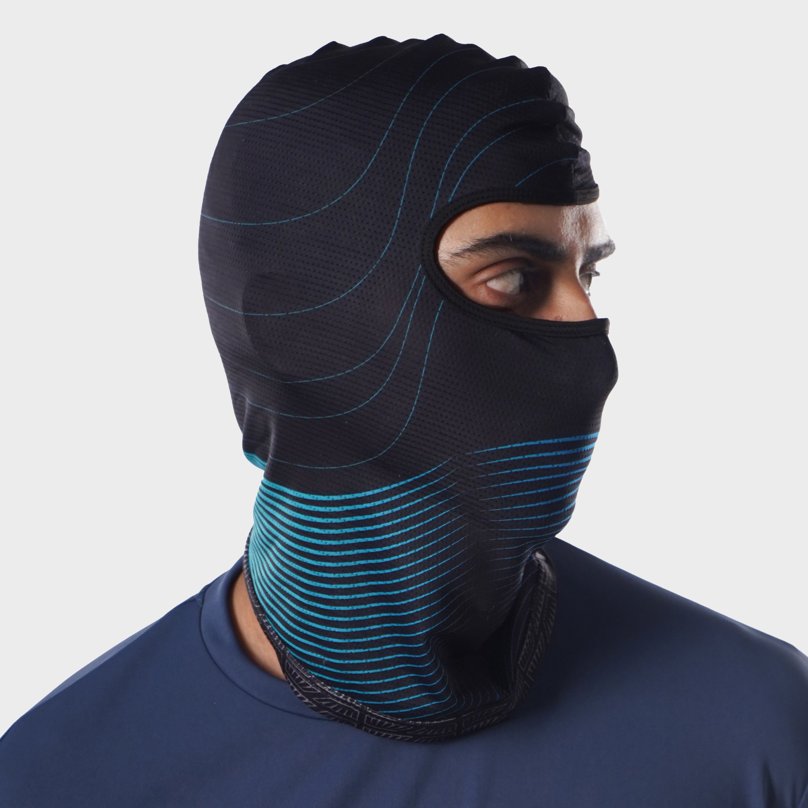 StingRay Slash Cut Balaclava - Tsunami Blue