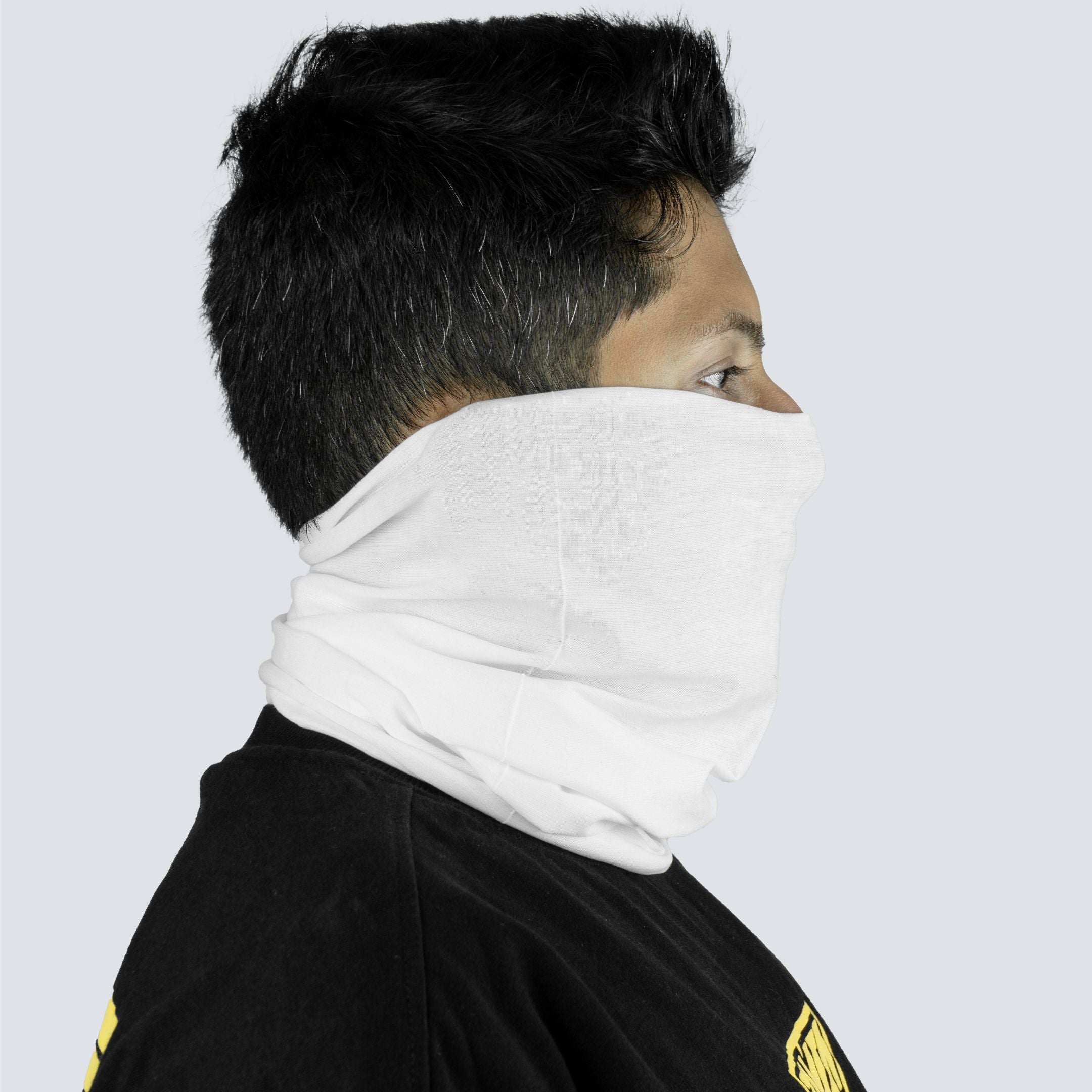 Bianco Buff Bandana | Reflective Logo