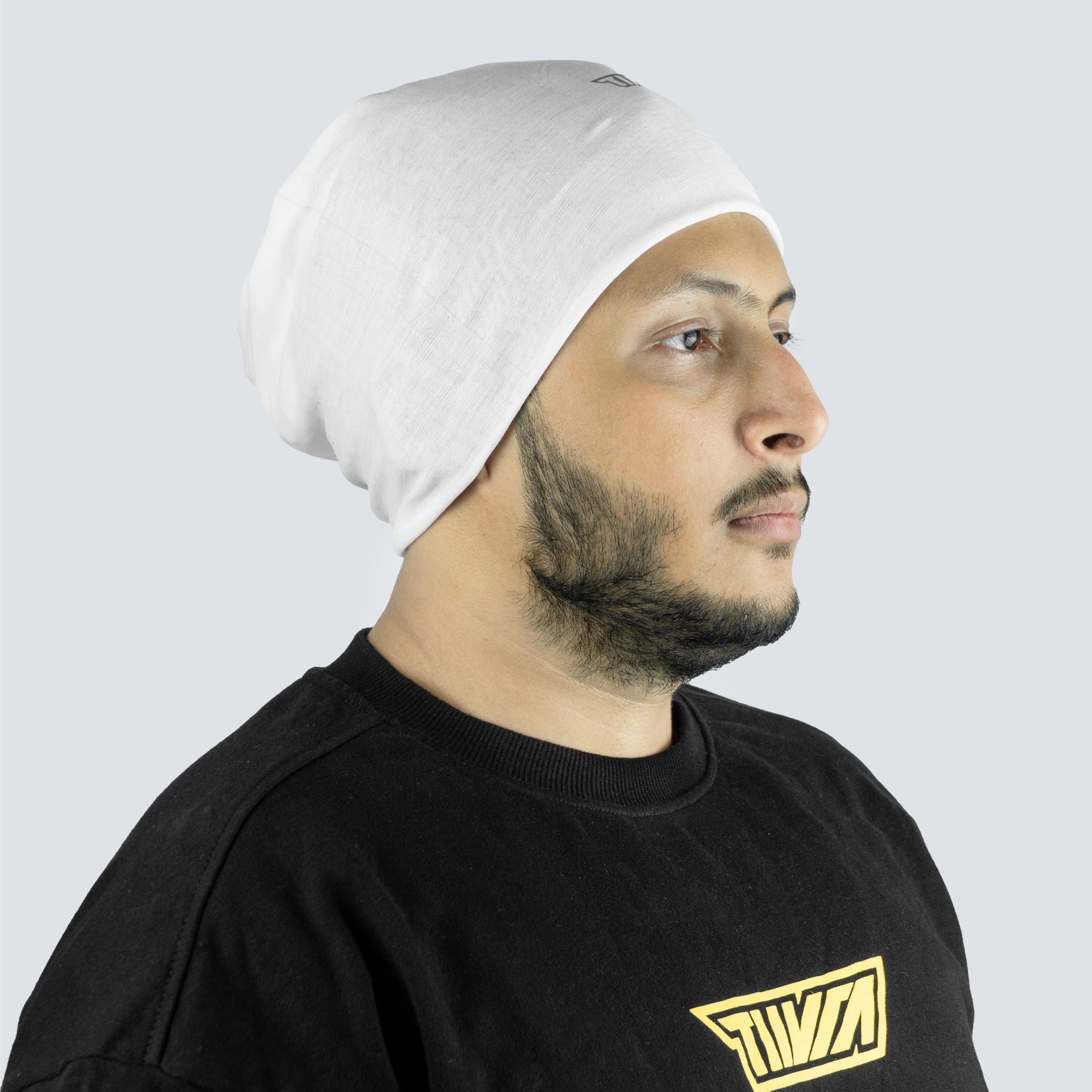 Bianco Buff Bandana | Reflective Logo