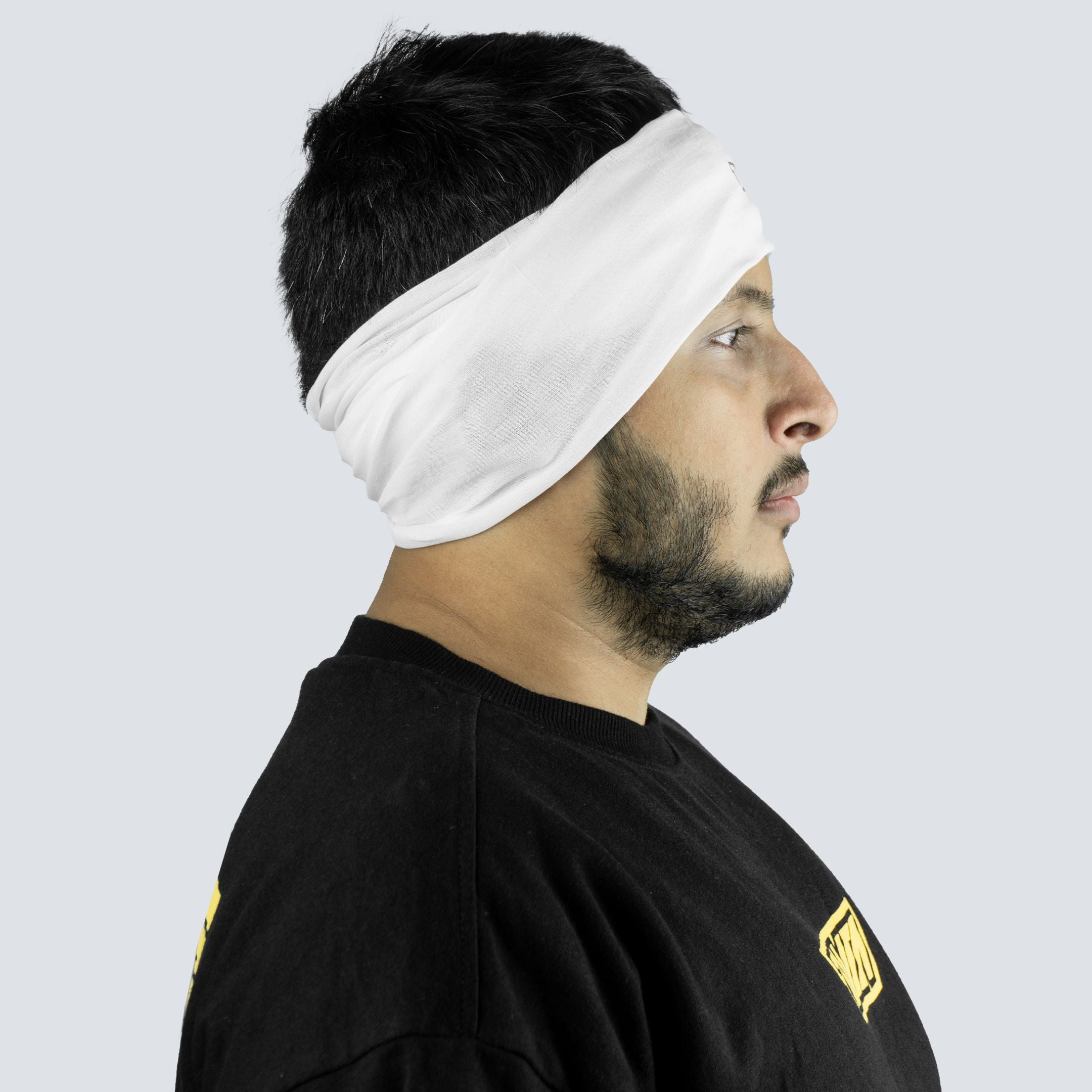 Bianco Buff Bandana | Reflective Logo